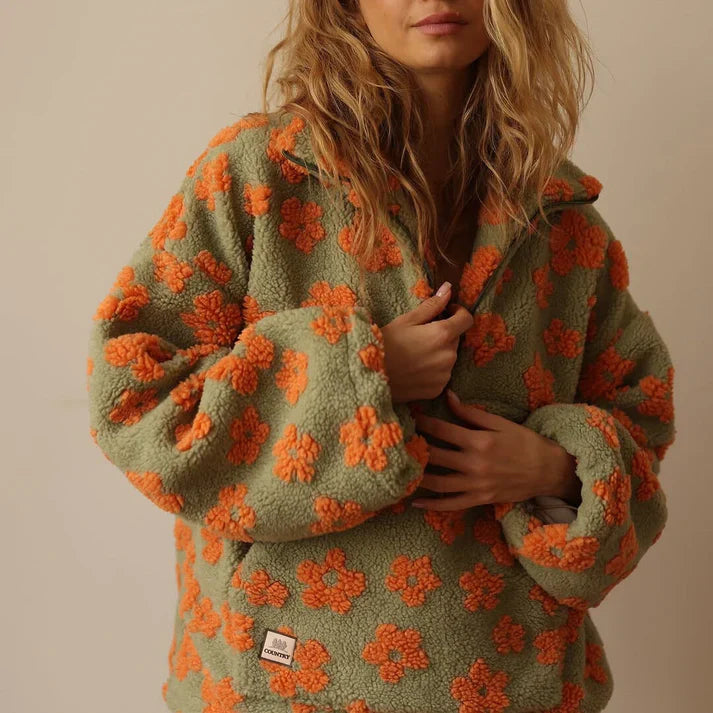 Chloé™ | Suéter de polar bohemio