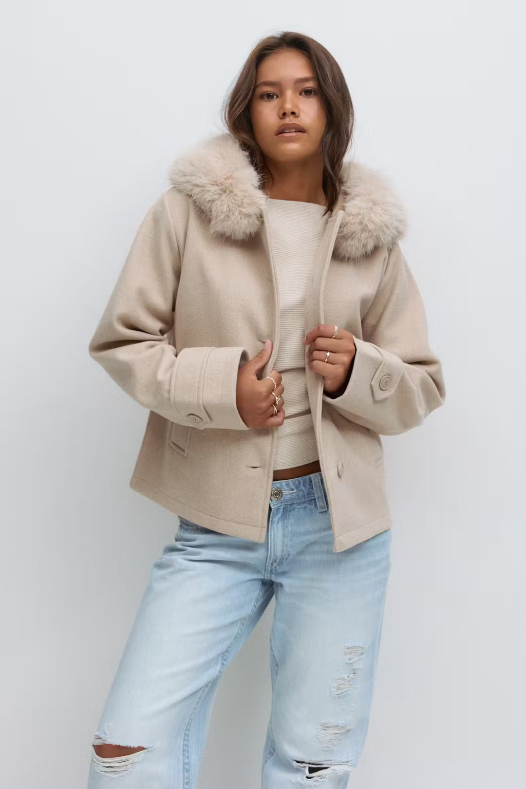 Chaqueta Eva con capucha