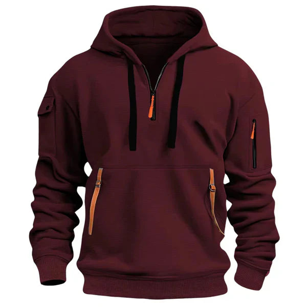 Sudadera con capucha elegante Compre uno y llévese otro gratis