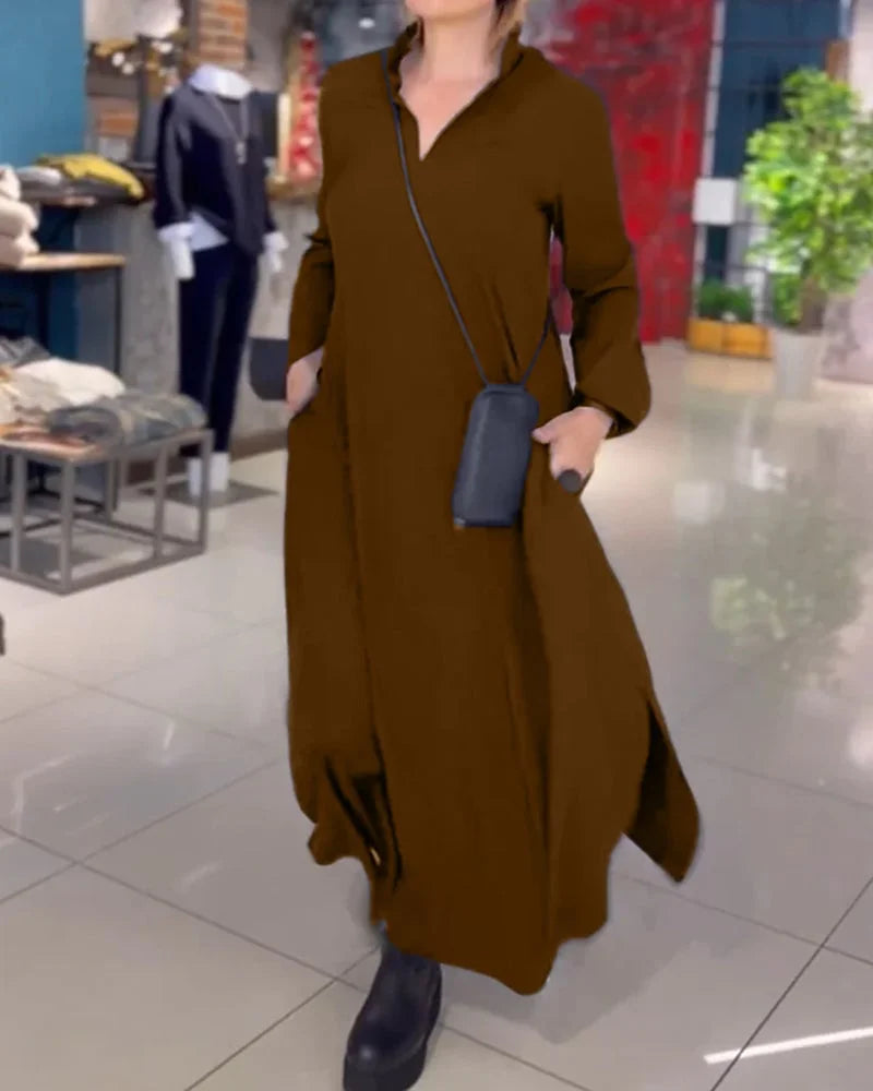Lorena - Vestido Elegante De Otoño