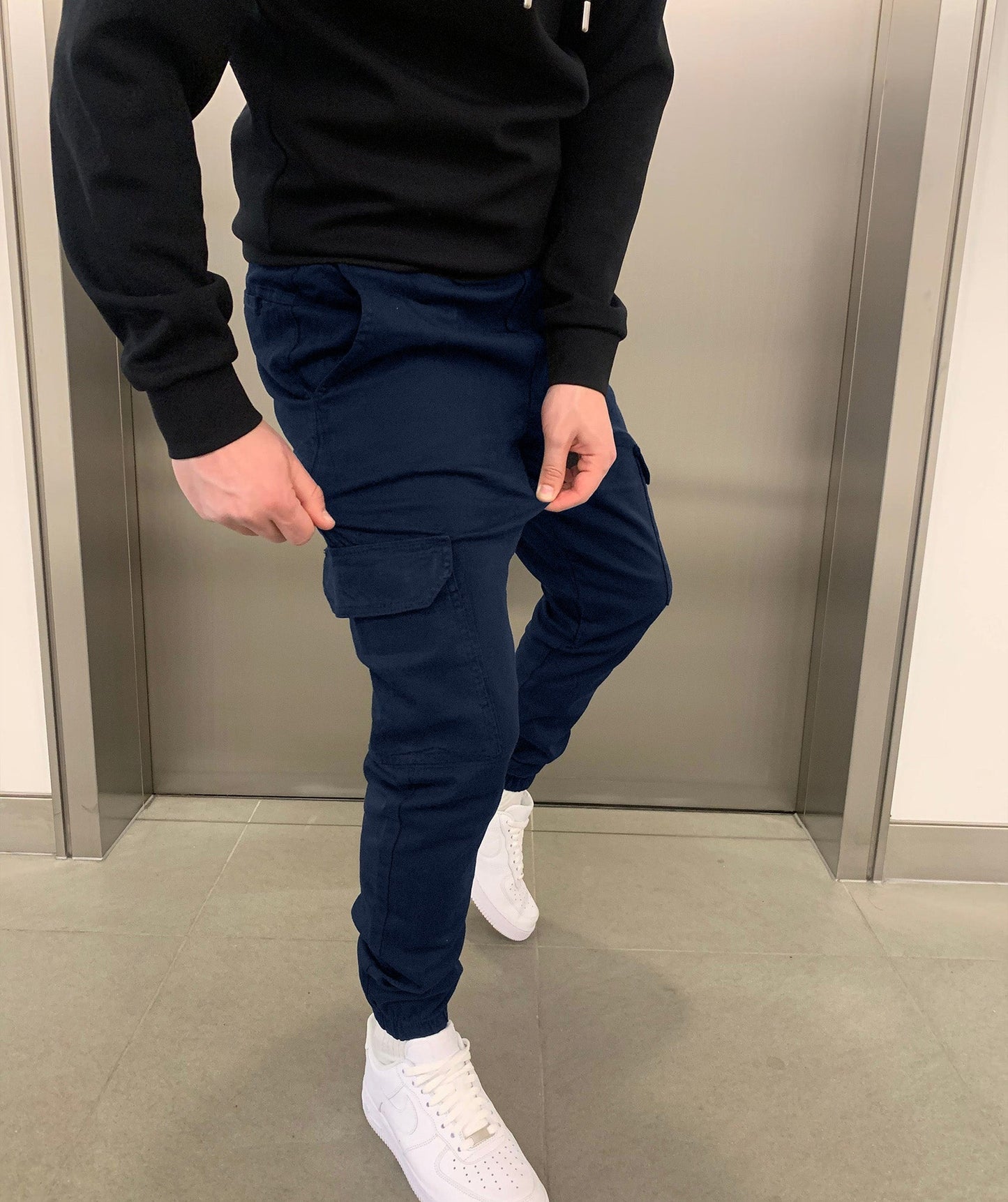 PANTALON CARGO COUPE JOGGER