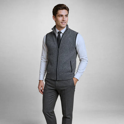 Chaleco con cremallera completa Harrison