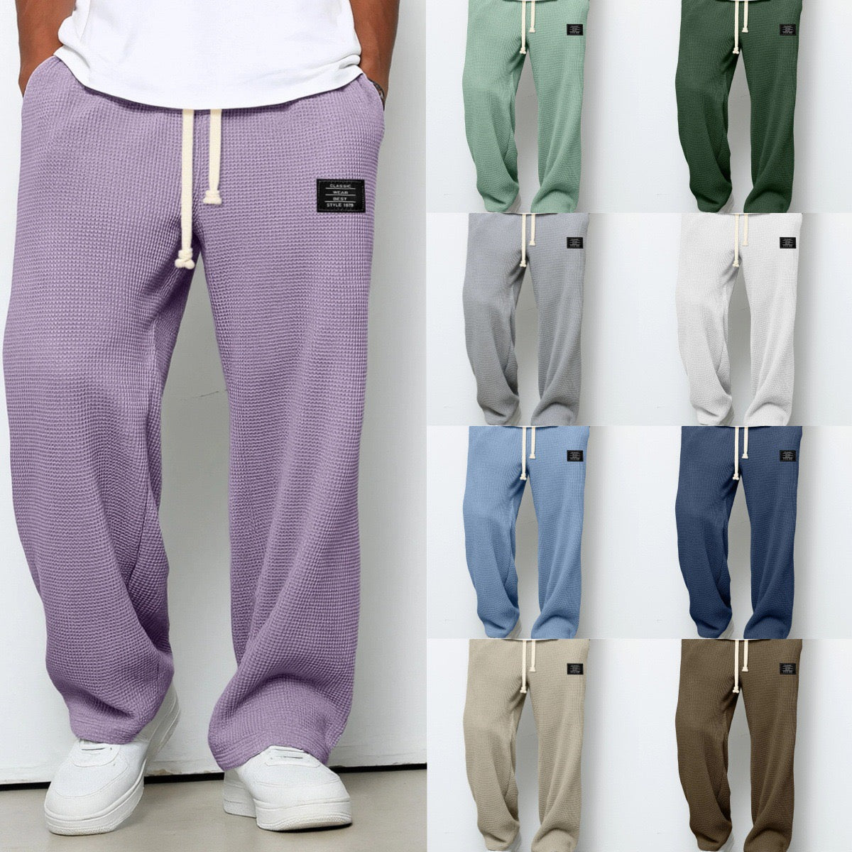 Silamoda | Pantalones de hombre de corte Comodo