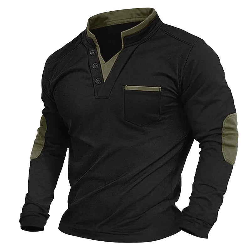 Riccardo | Sudadera con cuello en V para hombre