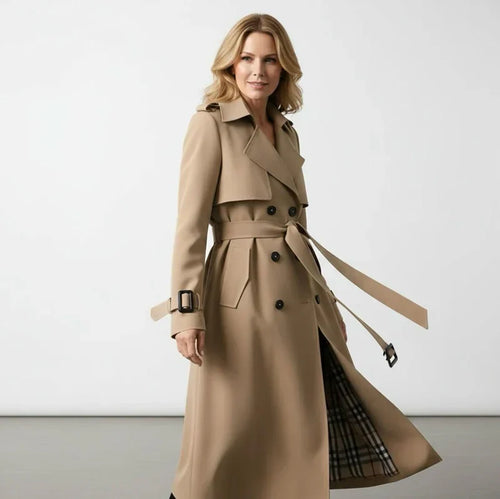 Clementine | Gabardina elegante y atemporal para mujer