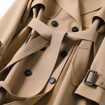 Clementine | Gabardina elegante y atemporal para mujer